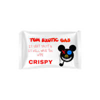 a bar of chocolate with a mickey mouse on it that says ten electric gas if it's not parties you won't