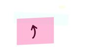 a pink box with an arrow pointing to it