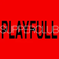 a red background with the word playclub on it