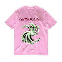 a pink t - shirt with the word grisogone on it