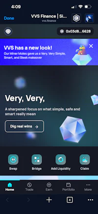 a screenshot of the vvs theme