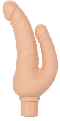 a beige shaped dildo with a long sleeve
