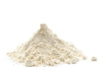a pile of white powder on a white background