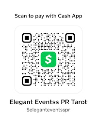 elegant events pr tarot qr code