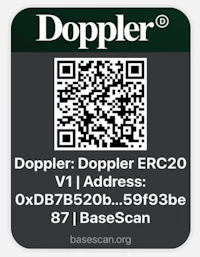 doppler er20 qr code sticker