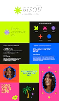 the website for bisou essentials co