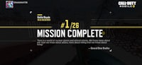 a screenshot of a call of duty game with the words mission complete