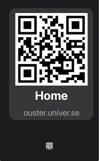 qr code for home - screenshot