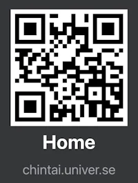 a qr code with the word home on it