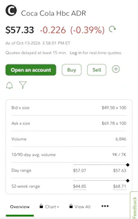 coca cola hub adr screenshot