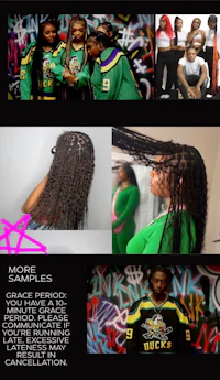 a collage of pictures of people with different hairstyles