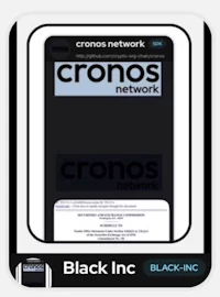 cronos network - black inc