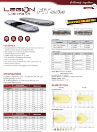 a brochure for the lesion fit series
