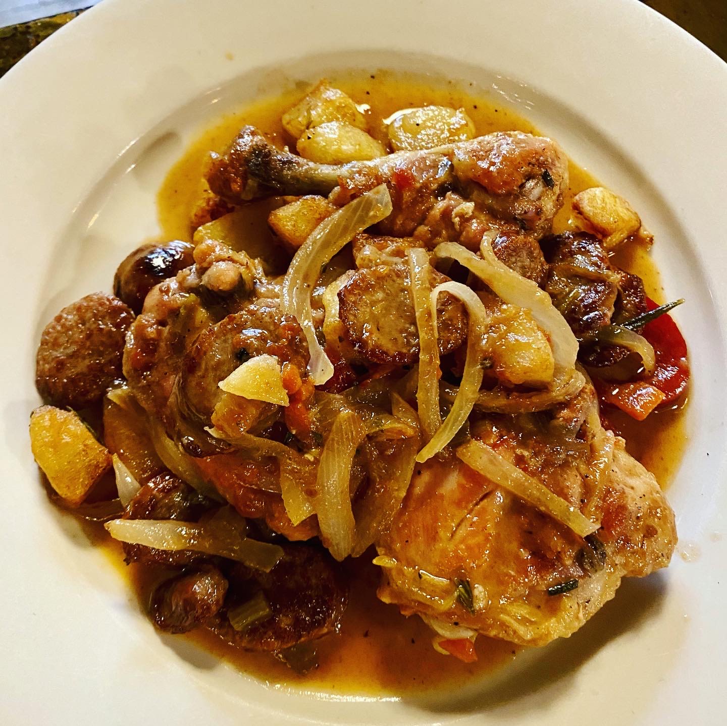 Dinner Menu Casa Rustica