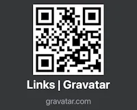 links gravetar qr code