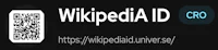 wikipedia id logo on a black background