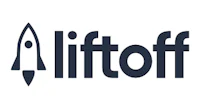 the logo for liftoff