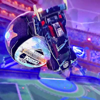 an image of a rocket league car flying in the air