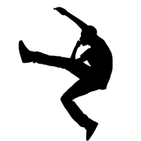 a black background with a plane flying in the sky