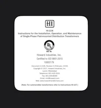 instructions for the installation and maintenance of single-phase modular transformers