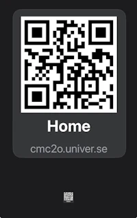 qr code for home - screenshot