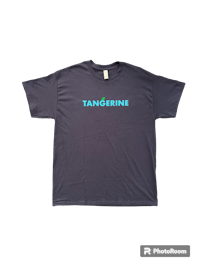 a gray t - shirt with the word yangrine on it