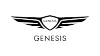 the logo for genesis is shown on a white background