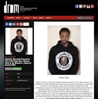 a photo of a man wearing a hoodie