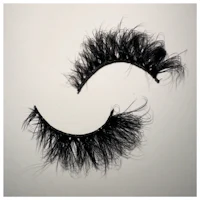 a pair of mink lashes on a white background