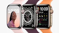 the apple watch series 5 and apple watch series 6 are shown