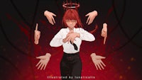 an image of a girl with her hands outstretched