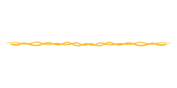 a yellow line on a black background