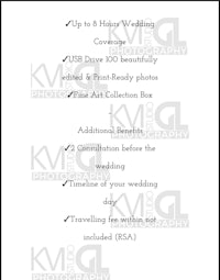 a wedding program for a wedding