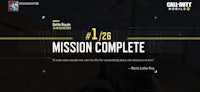 a screenshot of call of duty 4 mission complete