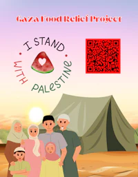 i stand with palestine qr code