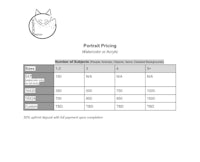 a sheet of paper with a price on it