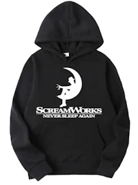 scream works never sleep again hoodie