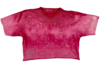 bleach dye one of one screen printed 