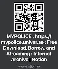 a qr code with the words my police - my police - my police - my police - my police - my