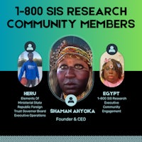 1700 sis research community members