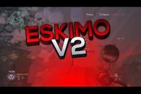 the title screen for eskimo v2