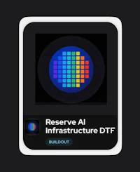 reserve ai infrastructure dtf