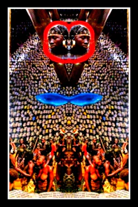 a poster of a group of people in a circle