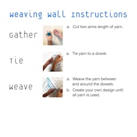 weaving wall instructions