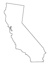 california state map outline california state map outline california state map outline califor
