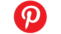 a red logo with a red circle on it