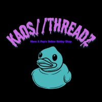 the logo for kaos threadz