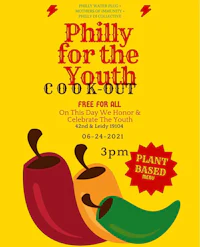philly for the youth cookout flyer