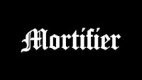 a black background with the word mortifer on it