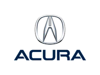 acura logo on a black background